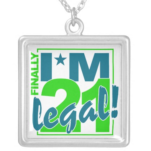21 & LEGAL necklace