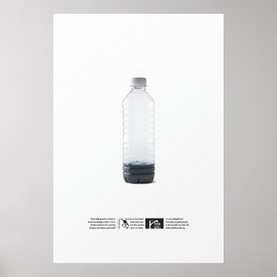 $21 Per Gallon - Think Outside the Bottle Poster by corpaccountability