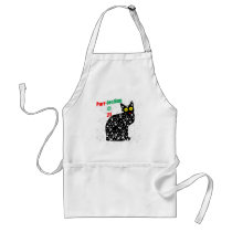 21 Snow Cat Purr-fection Aprons