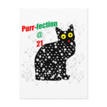 21 Snow Cat Purr-fection Postcards
