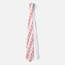 21 twenty-one red alarm clock digital number necktie