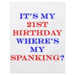 21 Where's my spanking? Full Color Flyer