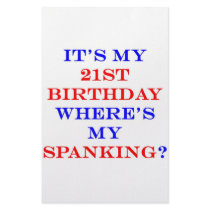 21 Where's my spanking? stationery