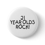 21 Year Olds Rock Pin