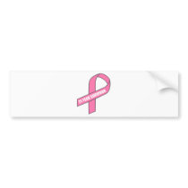 21 Year Survivor (Breast Cancer Pink Ribbon) Bumper Sticker