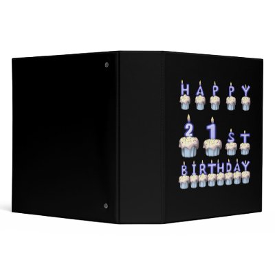 21 Years Old Vinyl Binders by HouseOfHolidays