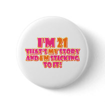 21 Years Old buttons by doodles_designs 21 Years Old buttons