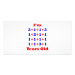 21 Years old! Photo Card Template
