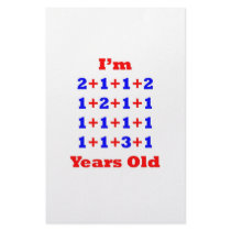 21 Years old! stationery
