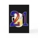 21st birthday beer greeting cards