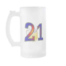 21st birthday beer coffee mug