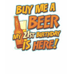 21st Birthday Beer t-shirts