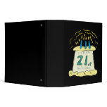21st Birthday Vinyl Binder