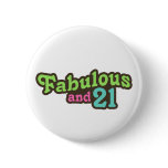 21st Birthday Pins