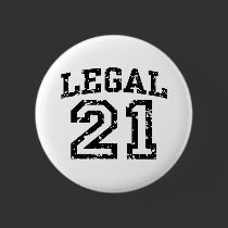 21st Birthday Pins