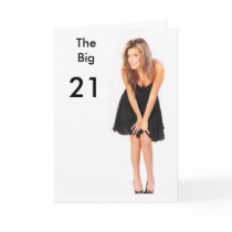 21st birthday Card
