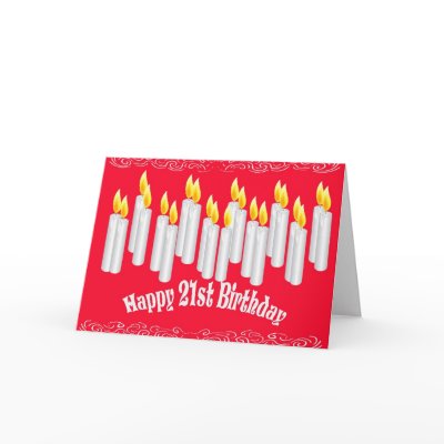 21st Birthday Card by NormaJean35