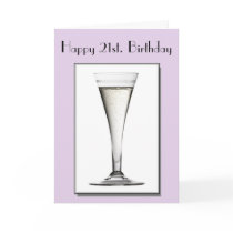 21st Birthday Card