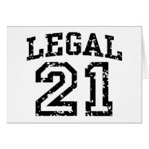 21st Birthday Cards