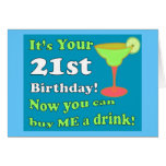 21st Birthday Cards