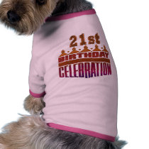 21st Birthday Celebration Gifts pet clothing