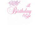 21st Birthday Diva t-shirts