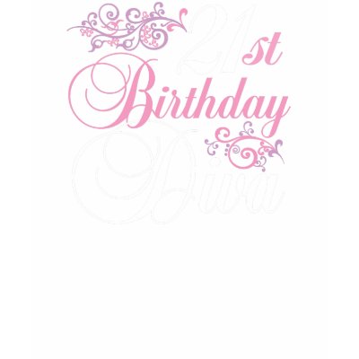 21st Birthday Diva T-Shirt