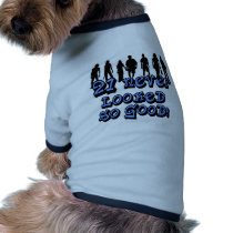 21st Birthday pet clothing