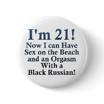 21st Birthday Gifts buttons