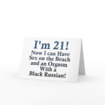 21st Birthday Gifts cards