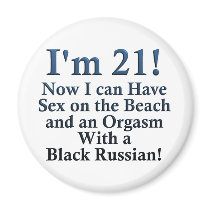 21st Birthday Gifts magnets