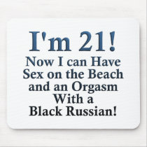 21st Birthday Gifts mousepads