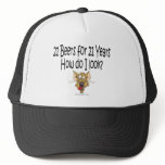 21st Birthday hats 21 Beers for 21 Years
