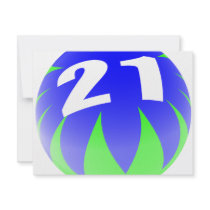 21st Birthday invitations