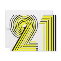 21st Birthday Announcement