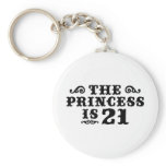 21st Birthday Keychains
