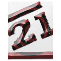 21st Birthday letterhead