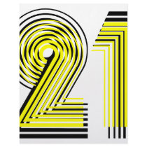 21st Birthday Letterhead Template