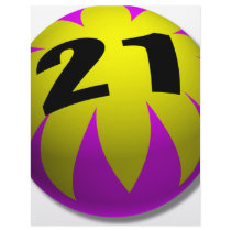 21st Birthday letterhead