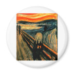 21st Birthday Fridge Magnet