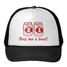 21st Birthday Mesh Hat