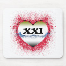 21st Birthday Mouse Pad