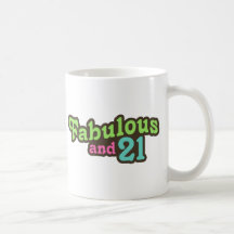 21st Birthday Mug