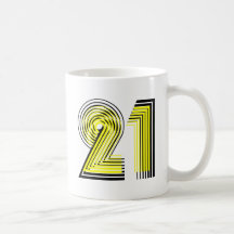 21st Birthday Mugs