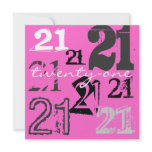 21st Birthday Party Invitations