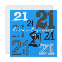 21st Birthday Party Invitations