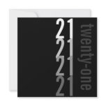 21st Birthday Party Invitations