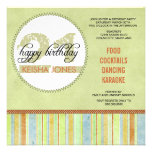 21st Birthday Party Invitations