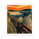 21st Birthday Postcard