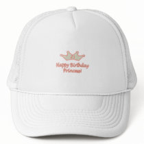 21st  Birthday Princess Mesh Hats
